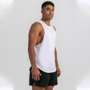 Vêtements de sport de haute qualité, débardeur de course personnalisé pour homme, vêtements de sport, coton, débardeurs pour homme grande taille avec logo personnalisé - Product Image 3