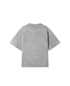 เสื้อยืดวินเทจสำหรับผู้ชายผ้าคอตตอน100% โอเวอร์ไซส์ทรงหลวมผ้าคอตตอนซักด้วยกรดออกแบบโลโก้ได้ตามต้องการ