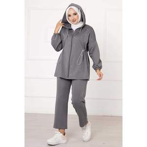 Conjunto de 2 piezas gris para mujer - Product Image 3