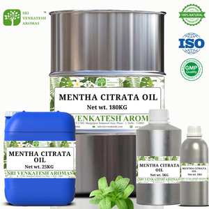 Aceite de aromaterapia 100% natural Mentha Citrata Aceite puro disponible con etiquetado privado - Product Image 2