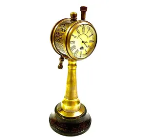 Latón macizo puro coleccionable de latón marino telégrafo diseñador náutico artesanías de Metal portalápices náutico moderno telégrafo único - Product Image 5