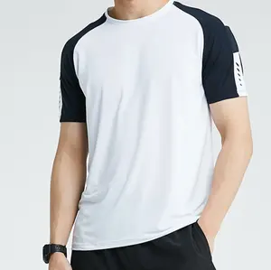 Camiseta de hombre con imágenes impresas personalizadas, camisetas con logotipo impreso, camiseta de algodón 100 150 Gsm, cantidad informal de seda, camiseta de anime Unisex