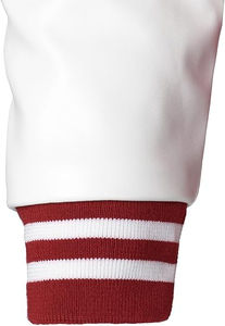 Chaqueta Varsity Personalizada para Hombre con Cuello Alto, Estilo Casual Holgado, Poliéster, Servicio OEM Regular - Product Image 3