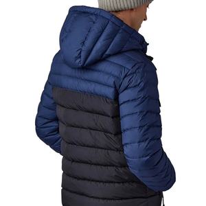 Chaqueta acolchada de invierno de manga larga hinchada con capucha OEM de alta demanda para hombre - Product Image 5