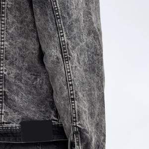 Prix de gros Vestes en jean personnalisées avec jean Vestes en jean unies vierges et respirantes à manches longues - Product Image 3