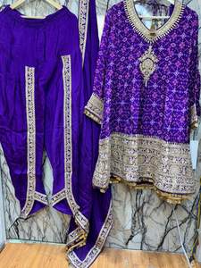 Vestido de fiesta de aspecto elegante, traje de vestir pakistaní para mujer, vestido tradicional pakistaní en suministro mayorista - Product Image 2