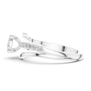 Anillo de Diamante de Laboratorio de 0.334 CT para Mujer, Claridad VVS-VS EF, Oro de 18KT, 14KT, 10KT y Plata 925, Oro Rosa, Amarillo y Blanco - Product Image 4