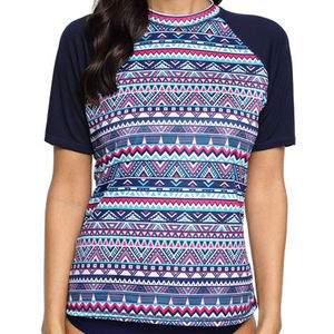 เสื้อยืดผ้าแคนวาสคอตตอน 100% สำหรับผู้หญิง ใส่สบาย ระบายอากาศได้ดี ทรงปกติ แขนสั้น ออกแบบโลโก้ได้ตามต้องการ แห้งเร็ว สีพื้น คอทรงโอ - Product Image 5