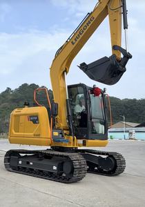 Mini pelle Liugong 9075F avec ligne de marteau 7.5Ton Mini pelle sur chenilles hydraulique EarthMoving rétrocaveuse garantie d'un an - Product Image 3