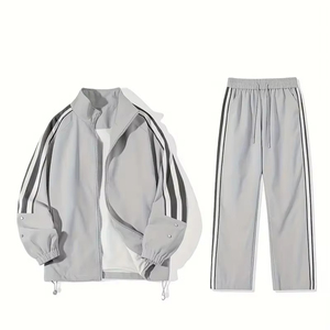 Survêtement de grande taille 100% coton pour hommes le plus vendu pour l'hiver avec motif solide et logo personnalisé Street Wear - Product Image 1