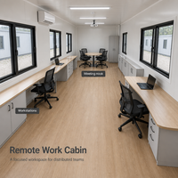 Conteneurs d'expédition plats Apple Warehouse 20ft 40ft, modifiés et extensibles pour utilisation comme kiosque, solution de stockage hautement réutilisable