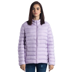 2024 nuevo diseño de mujer XL acolchado abajo Puffer chaquetas de moda al por mayor ropa de invierno con relleno de algodón estilo largo - Product Image 1