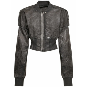 Custom Winter Double Zipper Cargo Pockets <b>Zip</b> <b>up</b> Acid Washed Vintage Jacket for <b>Men</b> - Product Image 1