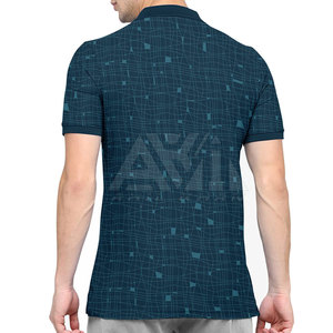 Camiseta Personalizada para Hombre, Tejida, Estampada, de Manga Corta, Algodón y Poliéster, Casual, Fabricante Mayorista OEM - Product Image 2