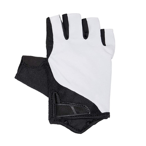 Gants de vélo confortables, sur mesure, en cuir/maille/polyester, résistants, écologiques et respirants, demi-doigts, vente en gros - Product Image 5
