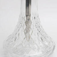 Vente en gros Fabricant de narguilé Design de luxe Accessoires pour tuyau d'arrosage Grand narguilé en acier inoxydable allemand de l'Inde 2025