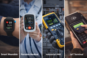 1.78인치 <span class=keywords><strong>AMOLED</strong></span> 디스플레이 368x448 해상도 MIPI/SPI 인터페이스 16.7M 색상 리얼 RGB 초박형 0.8mm 모듈 스마트 웨어러블용 - Product Image 6