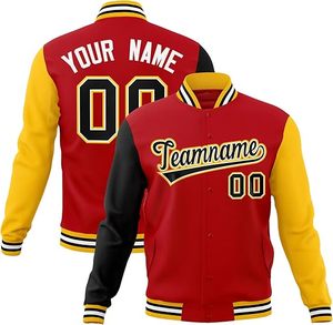 Chaqueta Varsity Lisa Personalizada de Alta Calidad ODM OEM, Chaqueta de Invierno para Hombre con Forro Polar, Chaqueta Letterman con Logotipo de Equipo Personalizado - Product Image 1