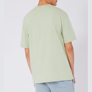 Venta al por mayor 100% algodón camiseta de los hombres de ajuste suelto proceso de color serigrafía impresa camisetas de impresión más grande - Product Image 2