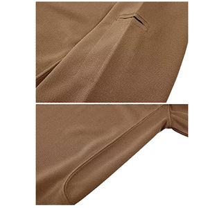 Camisas de Golf de Manga Corta con 3 Botones, Secado Rápido, Antiarrugas, de Alto Rendimiento, Color Personalizado de Mady Shanawar Industries para Hombre - Product Image 5