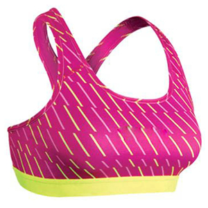 En gros Soutien-gorge de sport pour femme à maintien élevé, dos croisé, respirant, pour le fitness et le yoga, imprimé, anti-UV, style ensemble - Product Image 6