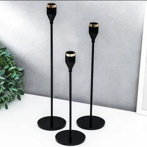 Exclusive Gold Handmade Eco-Friendly High Quality Metal Modern <b>Candlestick</b> <b>Holder</b> Admirable Design for Easter Birthday Christmas - Product Image 4