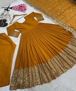 Dupatta de Seda Banarasi para Mujer, Diseño de Hojas Primaverales, Última Moda, Diseño Moderno, Prenda Multicolor - Product Image 3