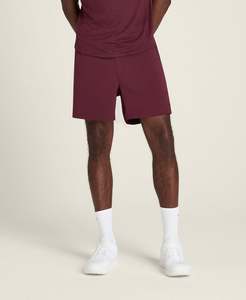 กางเกงขาสั้นเล่นยิมของผู้ชายกางเกงขาสั้นเล่นเทนนิสสำหรับวิ่งและเล่นกีฬามีโลโก้ด้านหน้า - Product Image 1