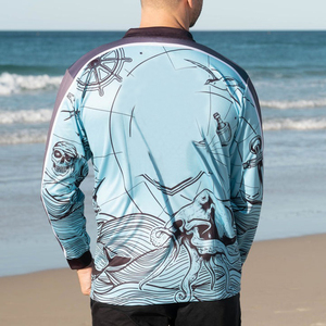 Polos unisexes en satin à manches longues UPF50 + de qualité supérieure pour adultes, chemises décontractées à séchage rapide, respirantes et tricotées, pour la pêche - Product Image 6