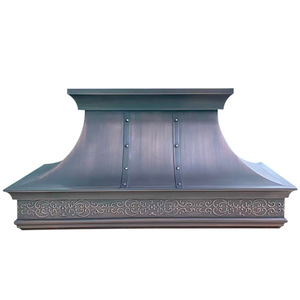 מגוון מטבח נחושת מיושן בעבודת יד (<span class=keywords><strong>hood</strong></span>-made) מותכת קיר מותכת ארובה מכסה המנוע-פליטה מבוקרת למשק הבית - Product Image 2