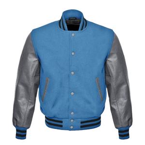 Chaqueta Varsity Vintage 2025 para hombre, cuero transpirable bordado con parche de chenilla personalizado, ropa de invierno, función impermeable - Product Image 1