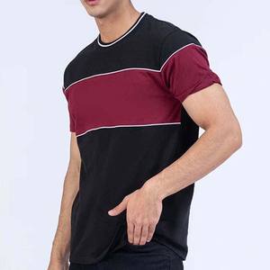 Hommes professionnels personnaliser t-shirt 100% coton hommes t-shirt doux confortable tissu pour hommes tissu respirant Logo personnalisé ODM - Product Image 2