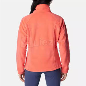 Veste polaire pour femme avec logo propre design de service OEM Veste polaire de haute qualité à la mode pour femme - Product Image 4