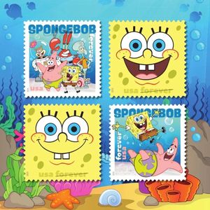 2025 Forever Custom Postage Mailing Stamp <span class=keywords><strong>Sticker</strong></span> Kawaii Postal Mail Stamps Stickers Rare Old Reward para decoración de fiestas - Product Image 2