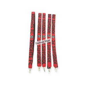 Sangle de sac d'équipe de football perlée à la main, sangle d'épaule perlée personnalisée FC Knights avec crochets métalliques - Product Image 5