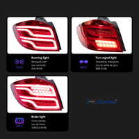 Conjunto de Luces Traseras LED Completas para Chevrolet Cruze Hatchback, Señal de Giro Secuencial, Freno, Reversa, Canbus, Plug and Play, Autopartes