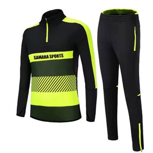 Survêtement de sport bon marché survêtement en polyester 100% personnalisé pour hommes, survêtement décontracté à fermeture éclair complète - Product Image 5