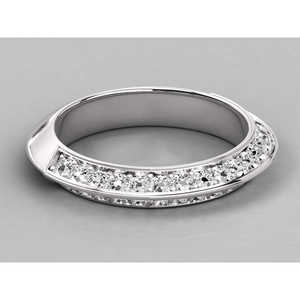 Anillo de Oro de 10K con Diamante Cultivado en Laboratorio para Mujer - Product Image 1