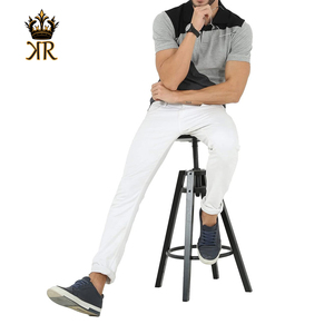 Polos de Golf Personalizados para Hombre, 100% Algodón, Última Tendencia, Camisetas de Manga Corta con Cuello - Product Image 5