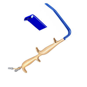 Hosanna Surgical Tebbetts Style Endo Breast Retractor 80mm X16mm Manual Stainless Steel Fiberoptic <b>Suction</b> Tub Surgical - Product Image 4