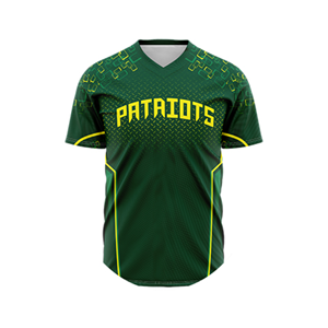 Maillot de baseball personnalisé pour hommes, vêtements de sport en gros respirants, motif vierge de sublimation imprimé de vente chaude - Product Image 1