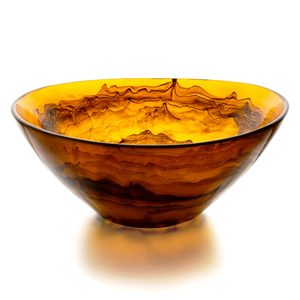Bol et plat de service en résine d'articles de luxe - Passe au lave-vaisselle, design moderne européen personnalisable pour la maison et les fêtes - Product Image 1