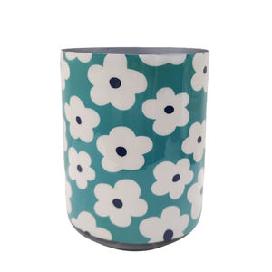 Nuevo diseño adorable, suelo de Metal de hierro, maceta redonda, marfil mate, tamaño estándar, aspecto Premium para decoración del hogar interior y exterior - Product Image 4