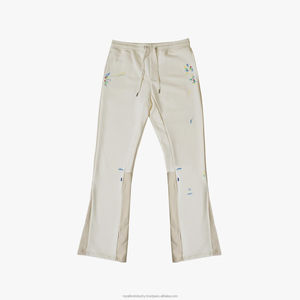 กางเกงวอร์มผ้าฝ้ายรุ่นเฮฟวีเวตของผู้ชาย2025กางเกงวอร์มผ้าแคนวาสสำหรับวิ่งออกกำลังกายแบบปรับแต่งได้ - Product Image 5