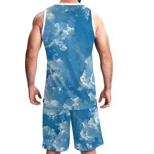 Top des tendances, nouveaux uniformes de basket-ball personnalisés de haute qualité, ensemble de maillots de basket-ball réversibles cousus avec logo de broderie, ensemble de shorts - Product Image 6