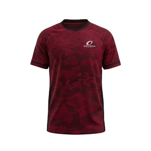 Heat Transfer Printed 100% Polyester Soccer Jerseys & Shirts with Front Logo Quick Dry for All Seasons Short Sleeve - Product Image 1