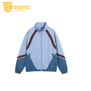 Coupe-vent en nylon blanc personnalisé coupe-vent en nylon pour hommes survêtement en nylon lourd - Product Image 2