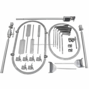 Juego de Retractores Bookwalter Profesionales de Acero Inoxidable para Cirugía Abdominal, Manual, 20+ Piezas, Juego Completo, Certificado CE - Product Image 1