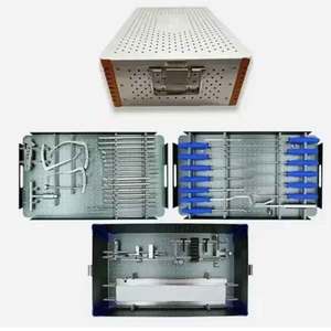 Juego de instrumentos de Cirugía de artroscopia de rodilla ACL PCL, 48 Uds., herramientas ortopédicas autoclavables de acero inoxidable de grado quirúrgico Manual - Product Image 1