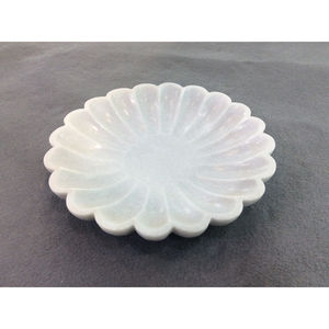 Nouveauté Elégant bol en marbre carré sculpté pour servir des fruits secs et à des fins décoratives pour les fêtes - Product Image 5